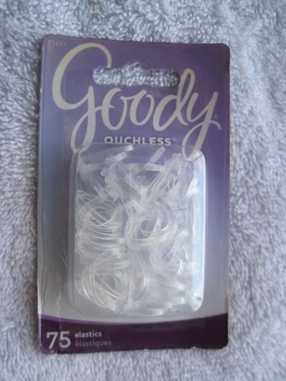 75 Goody Elastics Crystal Clear Ouchless No Metal Poly Elastic Hair Bands 2015